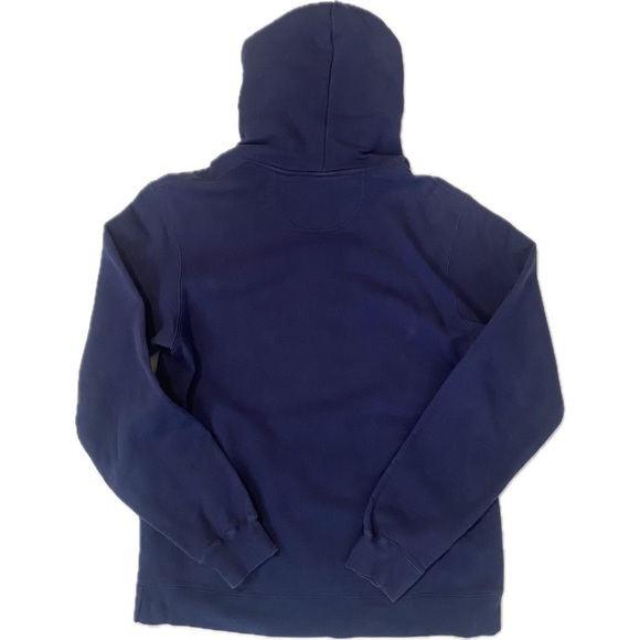 Rosie The Riveter We Can Do It Slogan WW2 Poster Retro Navy Blue Hoodie Sz Med - Picture 5 of 9